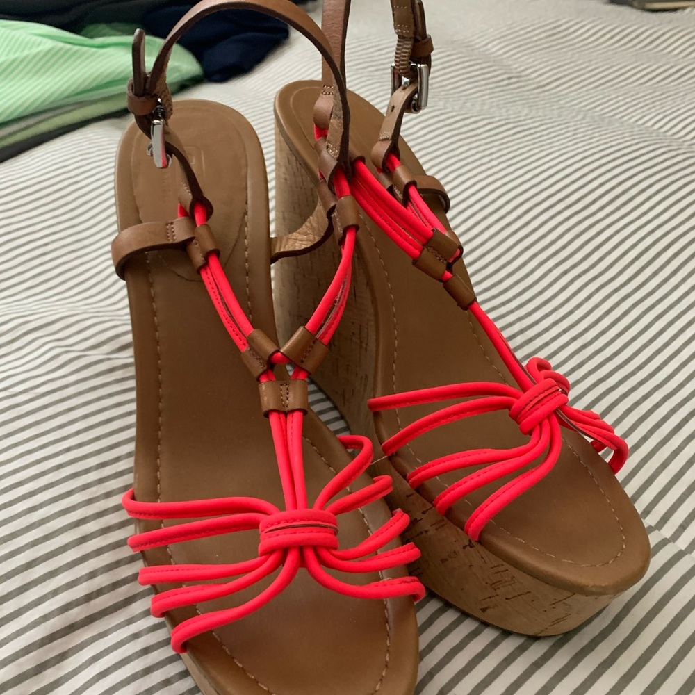 Coach Georgiana wedge sandals